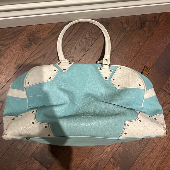 Lululemon Blue and White Yoga/Gym Bag - Picture 4 of 16